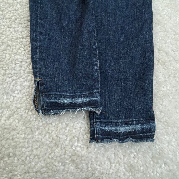 FRAME Le High Side Slit Skinny Released Hem Jean Ferdinand Womens 28 - Picture 7 of 11